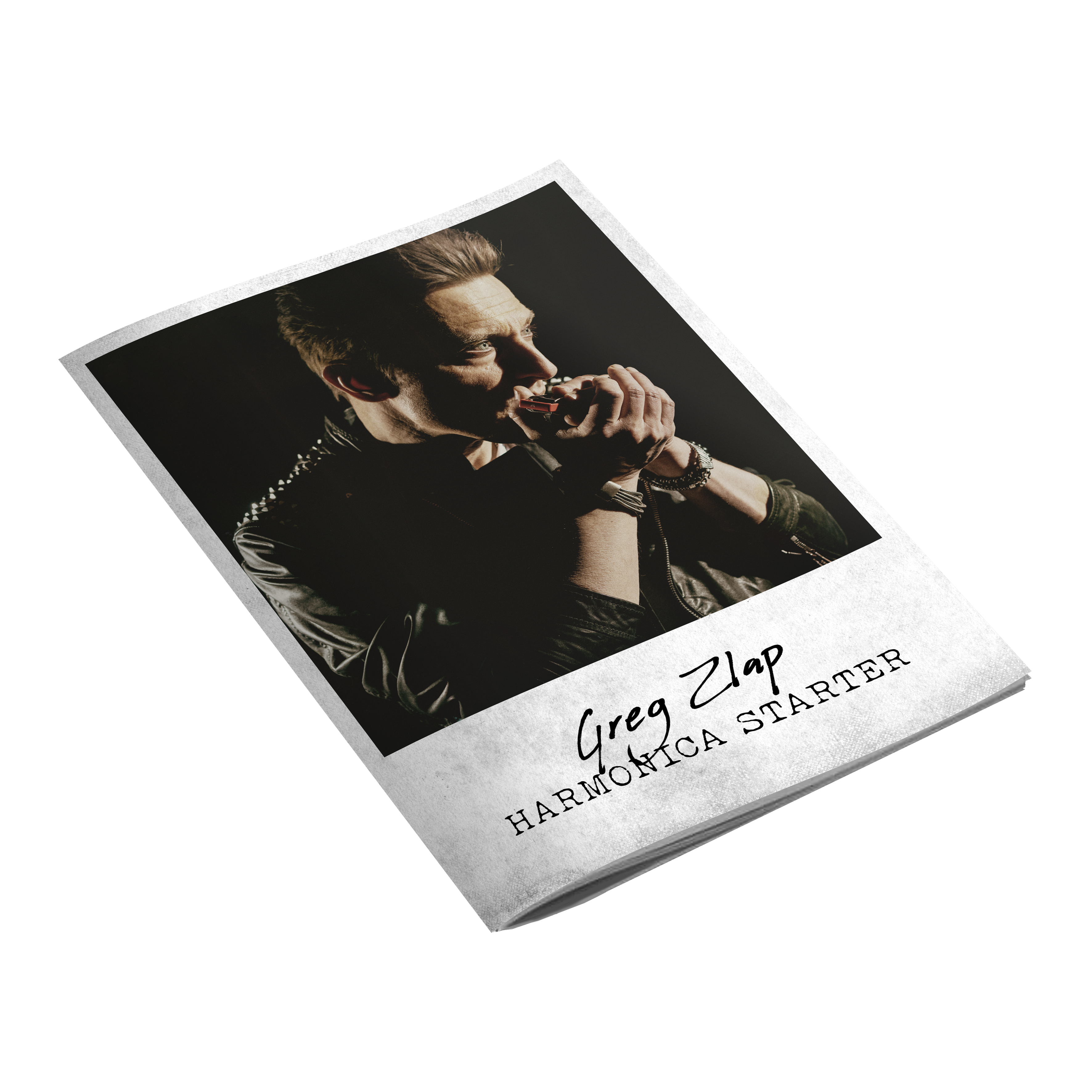 HARMONICA BLUESBAND NOIR (en Do) AVEC LIVRET "HARMONICA STARTER" PAR GREG ZLAP