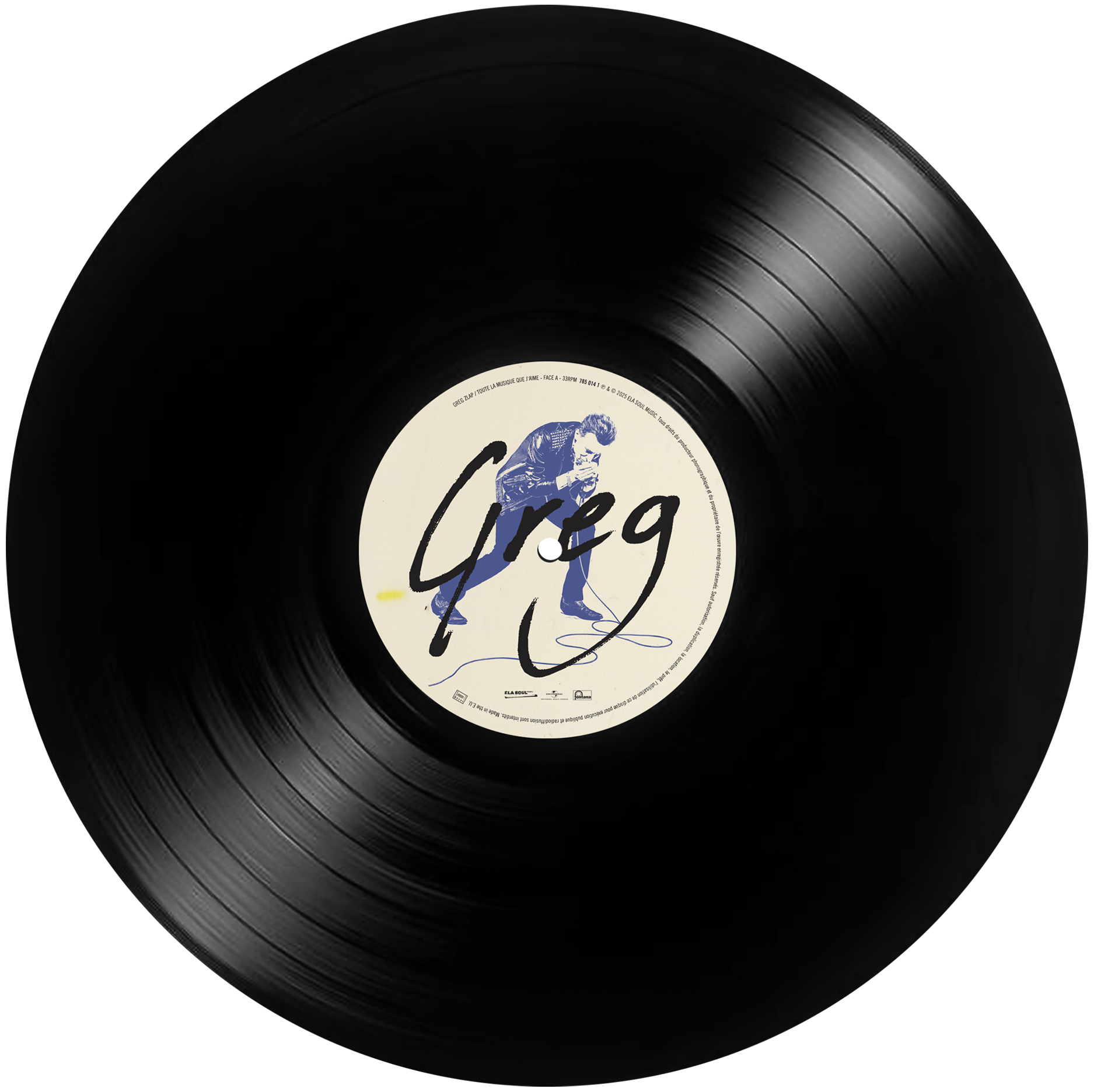 TOUTE LA MUSIQUE QUE J'AIME - VINYLE DÉDICACÉ
