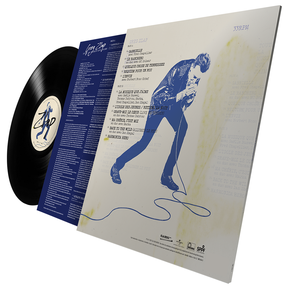 TOUTE LA MUSIQUE QUE J'AIME - VINYLE DÉDICACÉ